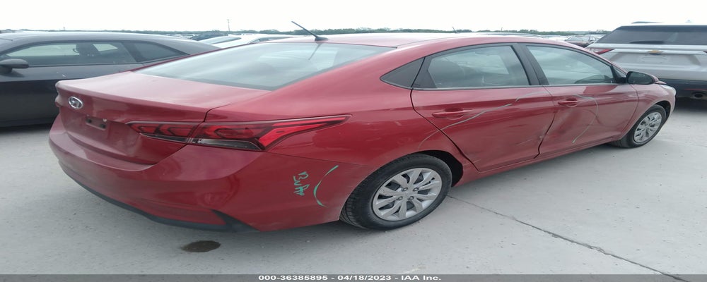 3KPC24A69ME130387 2021 HYUNDAI ACCENT photo no. 4