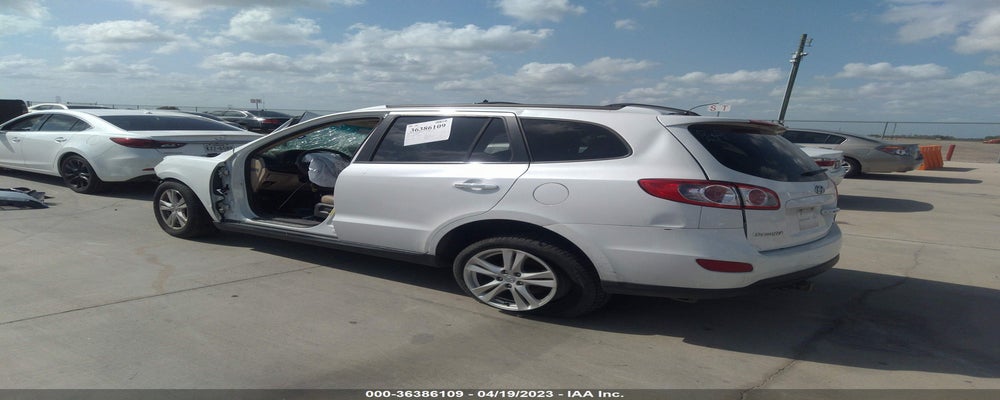 5XYZK4AG7CG123961 2012 HYUNDAI SANTA FE photo no. 3
