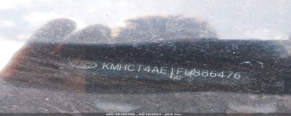 KMHCT4AE1FU886476 2015 HYUNDAI ACCENT photo no. 9