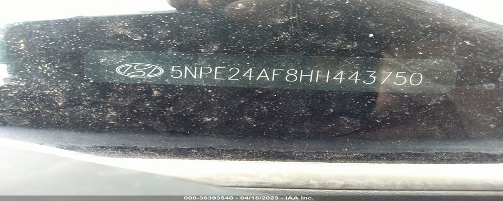5NPE24AF8HH443750 2017 HYUNDAI SONATA photo no. 9