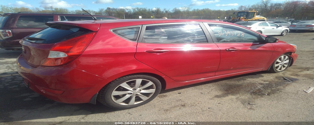 KMHCU5AEXEU154557 2014 HYUNDAI ACCENT photo no. 4