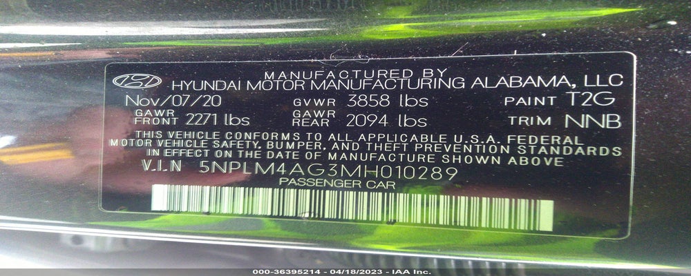 5NPLM4AG3MH010289 2021 HYUNDAI ELANTRA photo no. 9