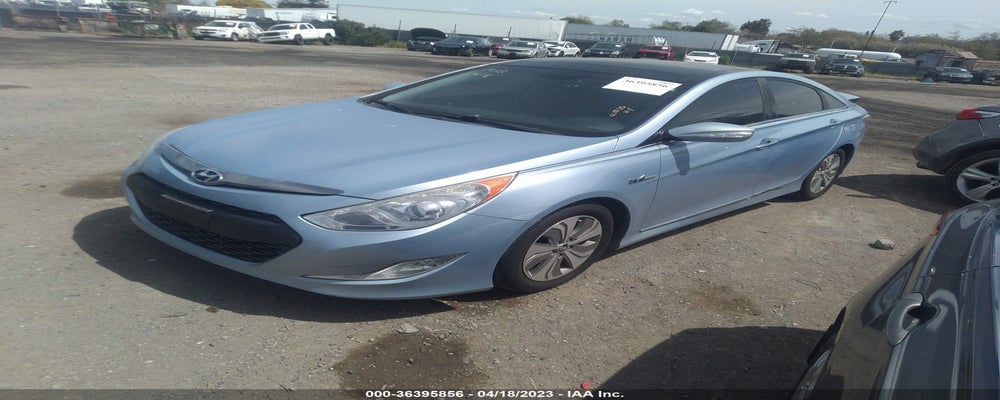 KMHEC4A40EA107262 2014 HYUNDAI SONATA HYBRID photo no. 2