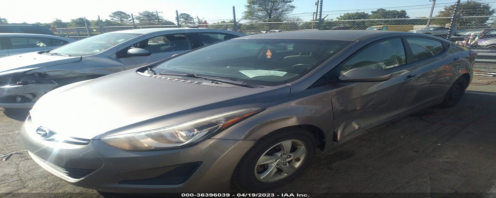 5NPDH4AE7EH527331 2014 HYUNDAI ELANTRA photo no. 2
