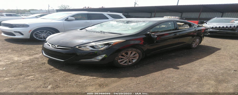 KMHDH4AE5EU033163 2014 HYUNDAI ELANTRA photo no. 2