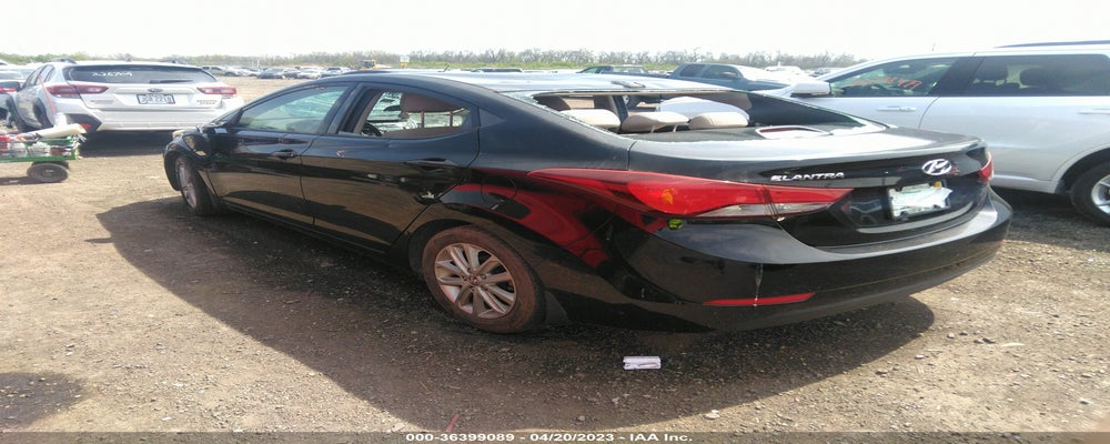 KMHDH4AE5EU033163 2014 HYUNDAI ELANTRA photo no. 3