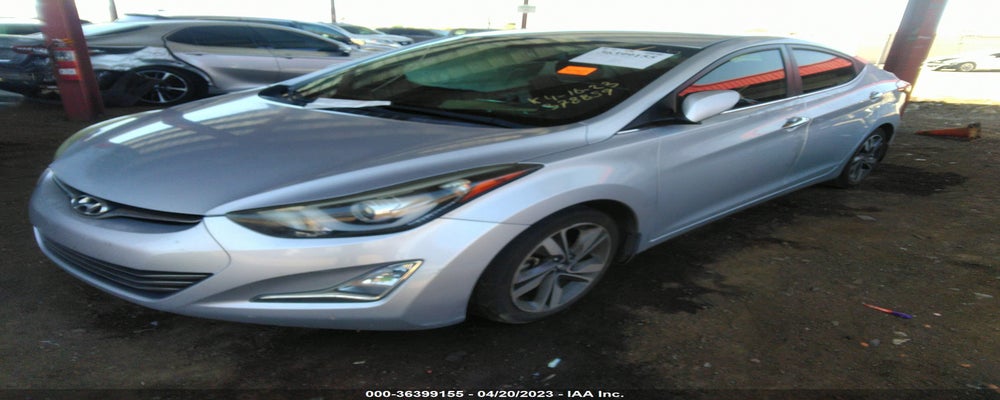 KMHDH4AE0FU378859 2015 HYUNDAI ELANTRA photo no. 2
