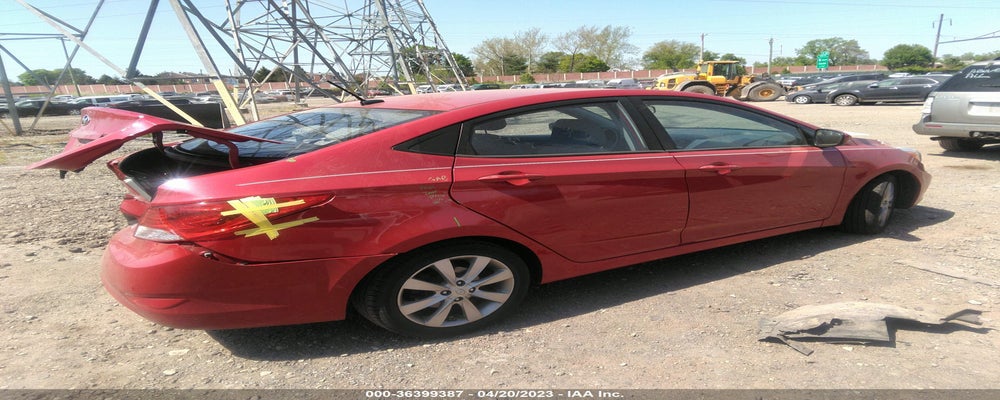 KMHCU4AE4EU740200 2014 HYUNDAI ACCENT photo no. 4