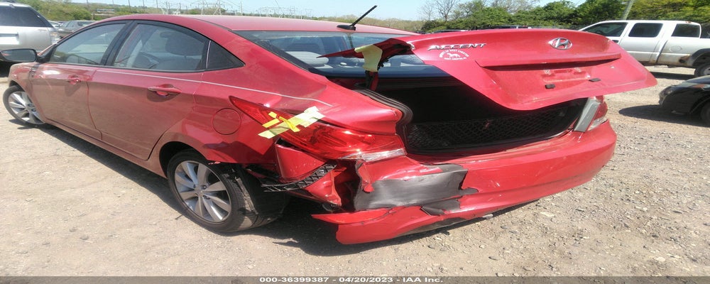 KMHCU4AE4EU740200 2014 HYUNDAI ACCENT photo no. 6