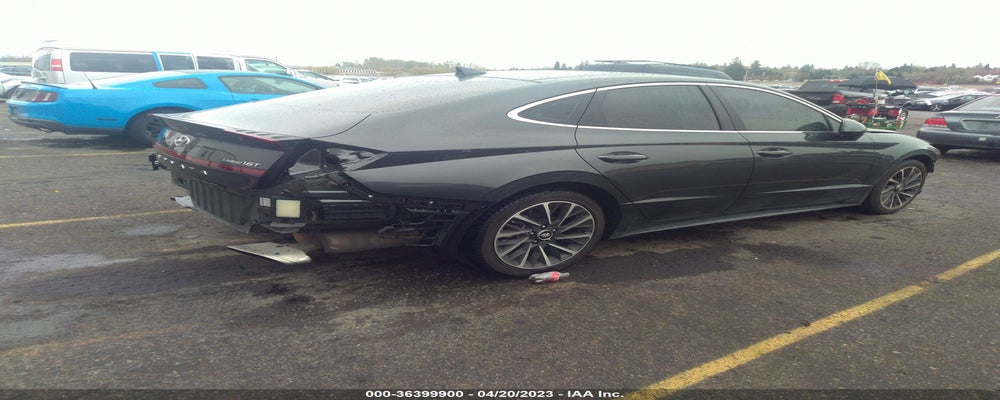 KMHL34J25MA154243 2021 HYUNDAI SONATA photo no. 4