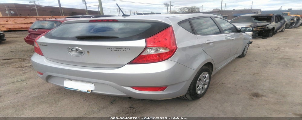 KMHCT5AE9FU227972 2015 HYUNDAI ACCENT photo no. 4