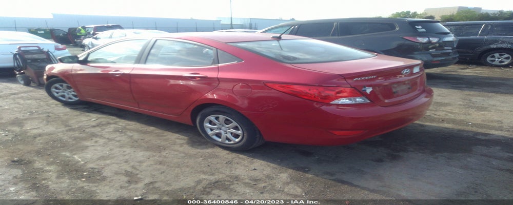 KMHCT4AE7DU389624 2013 HYUNDAI ACCENT photo no. 3