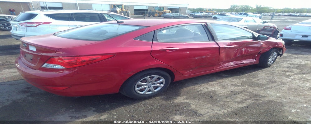 KMHCT4AE7DU389624 2013 HYUNDAI ACCENT photo no. 4