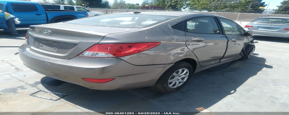 KMHCT4AE5EU643283 2014 HYUNDAI ACCENT photo no. 4