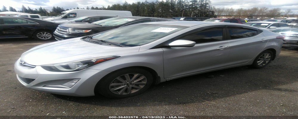 5NPDH4AE0EH520608 2014 HYUNDAI ELANTRA photo no. 2