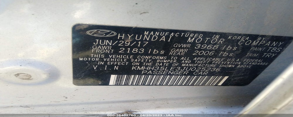 KMHH35LE3JU025236 2018 HYUNDAI ELANTRA GT photo no. 9