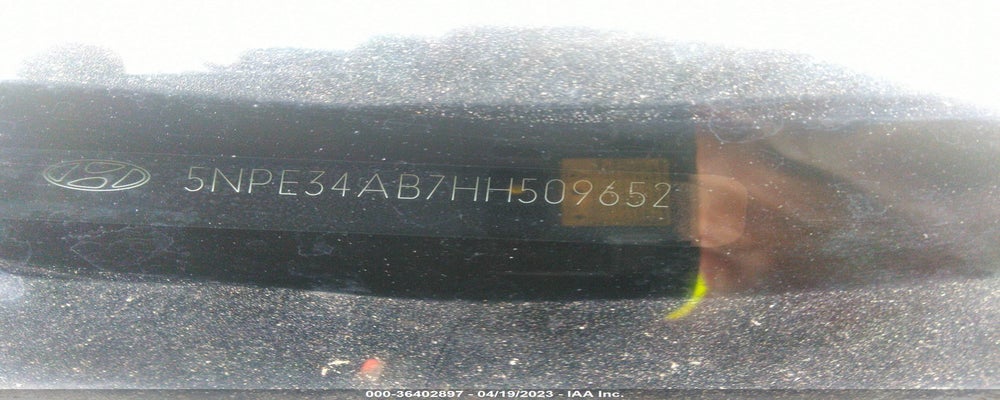 5NPE34AB7HH509652 2017 HYUNDAI SONATA photo no. 9