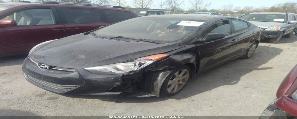 5NPDH4AE4BH012248 2011 HYUNDAI ELANTRA photo no. 2