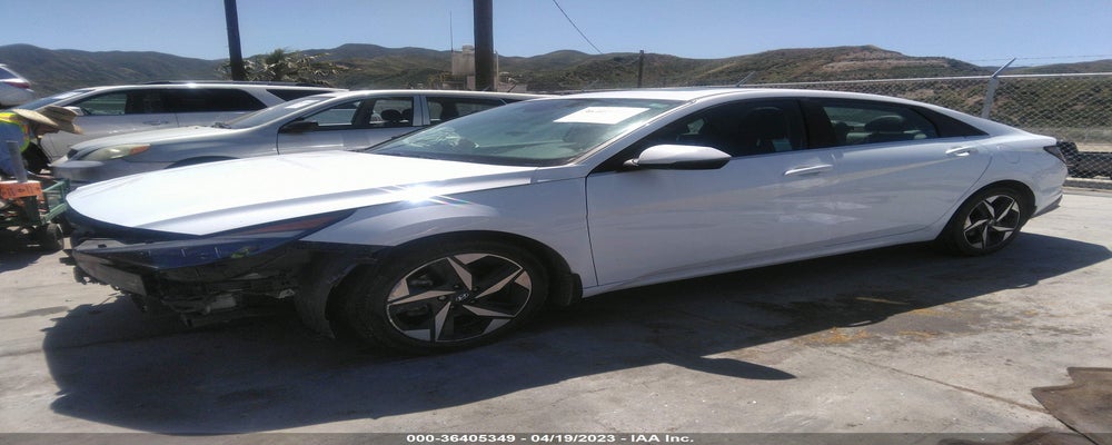 KMHLN4AJ2NU016287 2022 HYUNDAI ELANTRA HYBRID photo no. 2