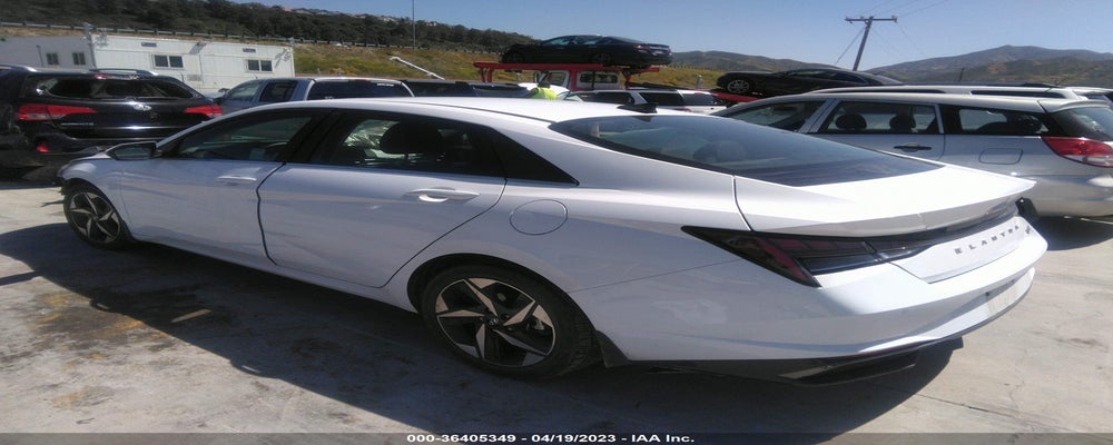 KMHLN4AJ2NU016287 2022 HYUNDAI ELANTRA HYBRID photo no. 3