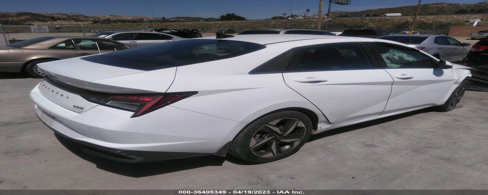 KMHLN4AJ2NU016287 2022 HYUNDAI ELANTRA HYBRID photo no. 4