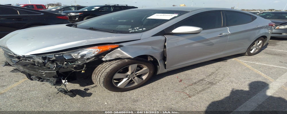 5NPDH4AE6CH095053 2012 HYUNDAI ELANTRA photo no. 2
