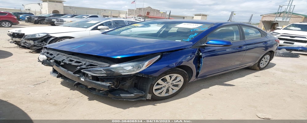 3KPC24A63ME128988 2021 HYUNDAI ACCENT photo no. 2