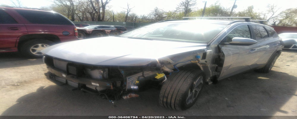 KM8JFCA15NU013964 2022 HYUNDAI TUCSON HYBRID photo no. 2
