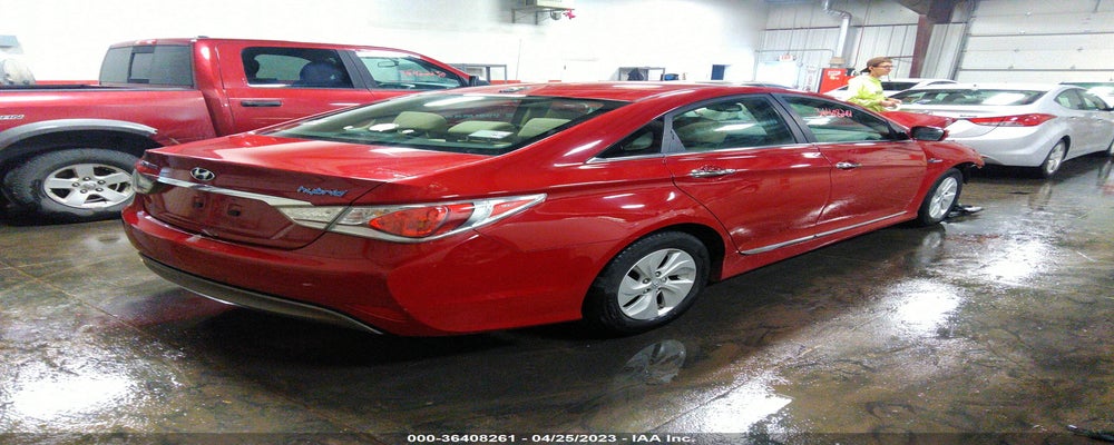 KMHEC4A40FA122278 2015 HYUNDAI SONATA HYBRID photo no. 4