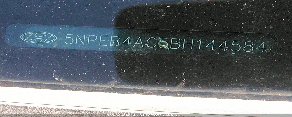 5NPEB4AC5BH144584 2011 HYUNDAI SONATA photo no. 9