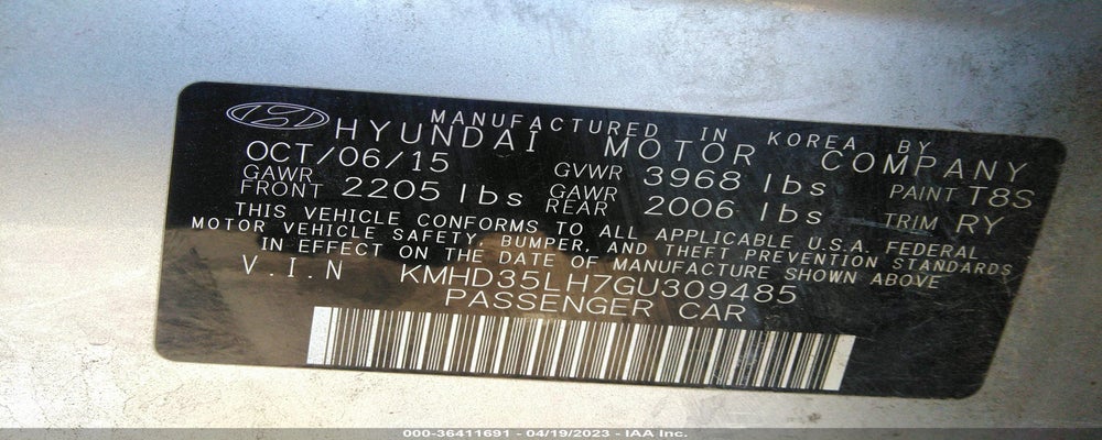 KMHD35LH7GU309485 2016 HYUNDAI ELANTRA GT photo no. 9
