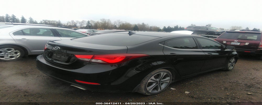 KMHDH4AH5EU039202 2014 HYUNDAI ELANTRA photo no. 4
