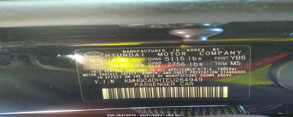 KMHGC4DH1EU264949 2014 HYUNDAI GENESIS photo no. 9