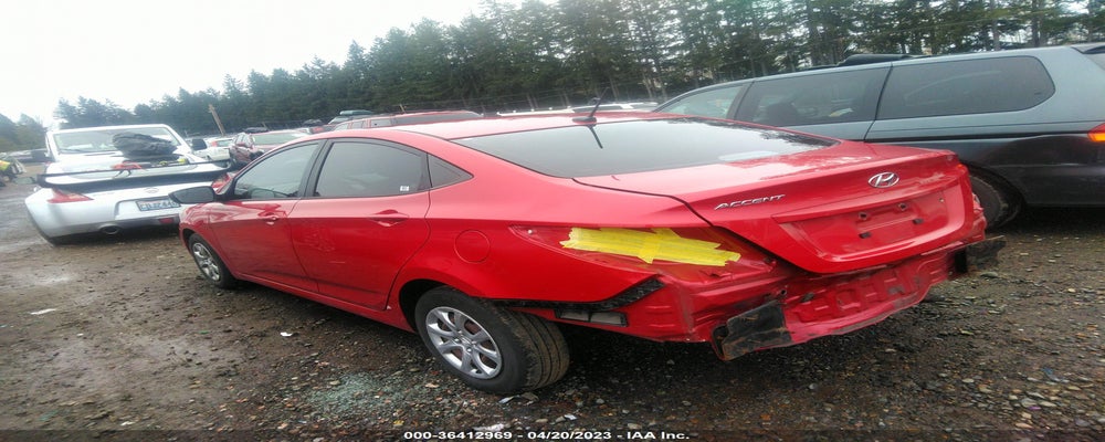 KMHCT4AE5EU641310 2014 HYUNDAI ACCENT photo no. 3