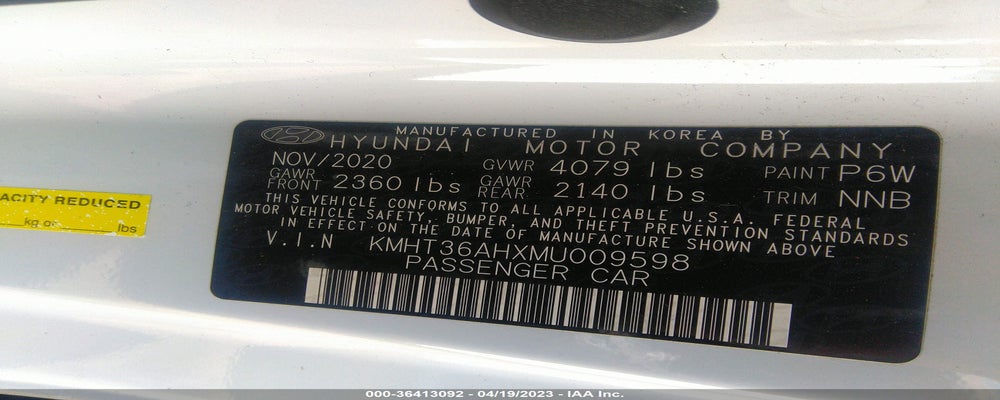 KMHT36AHXMU009598 2021 HYUNDAI VELOSTER N photo no. 9