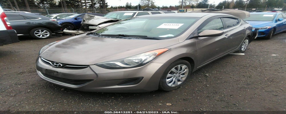 5NPDH4AE5BH021072 2011 HYUNDAI ELANTRA photo no. 2
