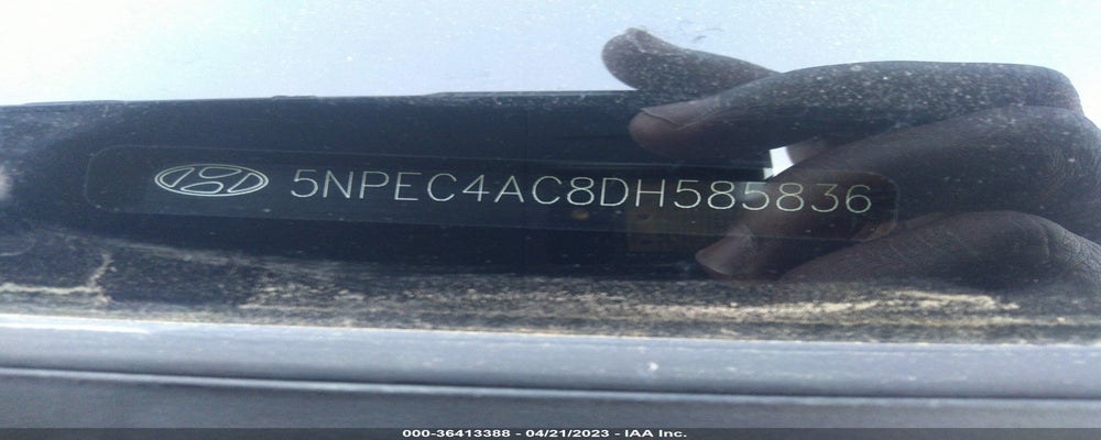 5NPEC4AC8DH585836 2013 HYUNDAI SONATA photo no. 9