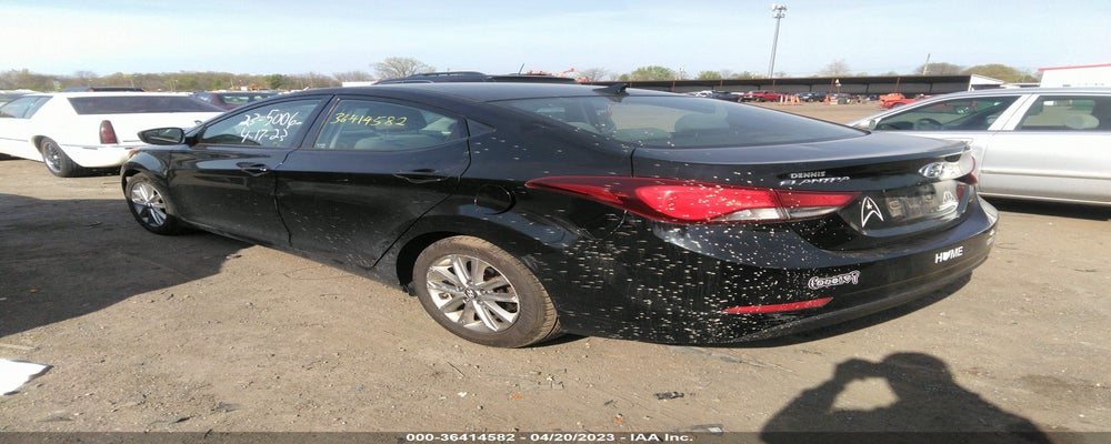 5NPDH4AE7EH485243 2014 HYUNDAI ELANTRA photo no. 3