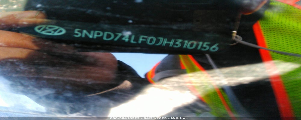 5NPD74LF0JH310156 2018 HYUNDAI ELANTRA photo no. 9