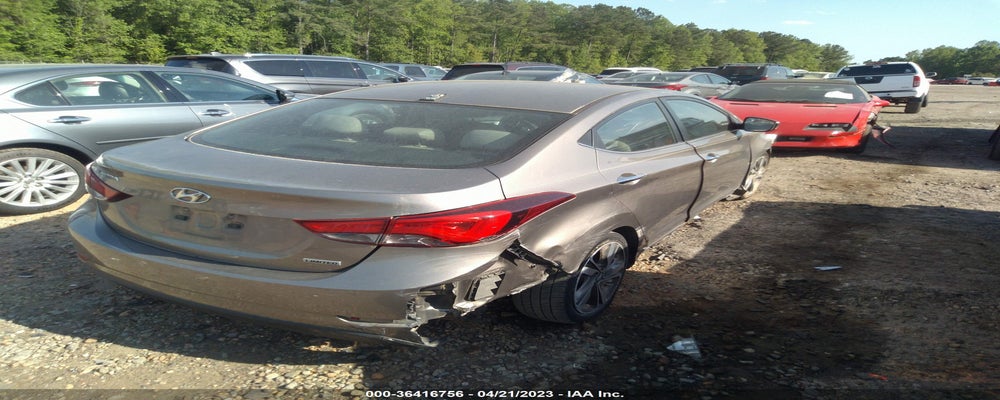 5NPDH4AEXGH657008 2016 HYUNDAI ELANTRA photo no. 4