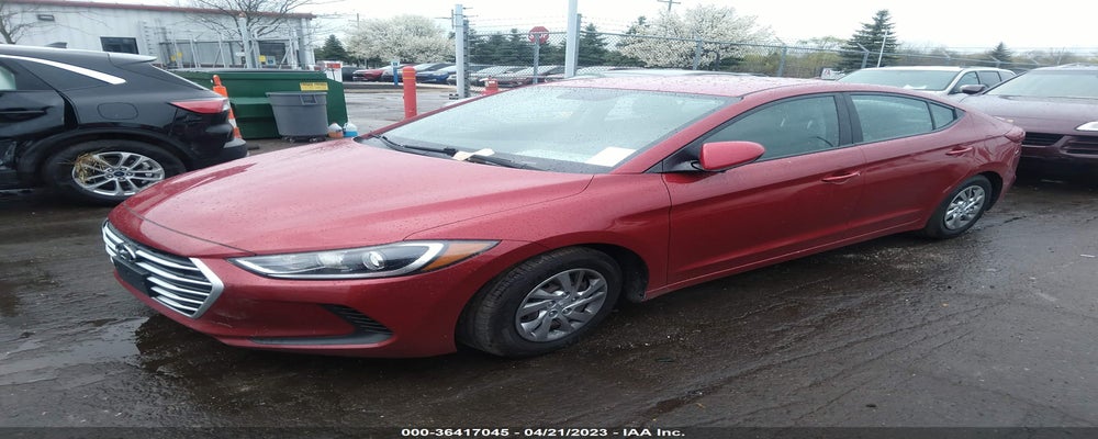 KMHD74LFXHU317000 2017 HYUNDAI ELANTRA photo no. 2