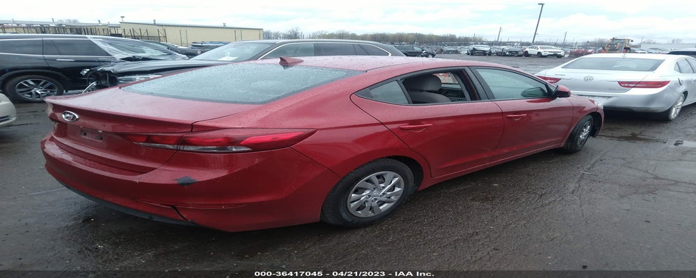 KMHD74LFXHU317000 2017 HYUNDAI ELANTRA photo no. 4