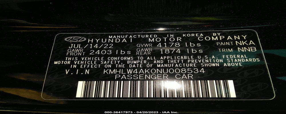 KMHLW4AK0NU008534 2022 HYUNDAI ELANTRA N photo no. 9