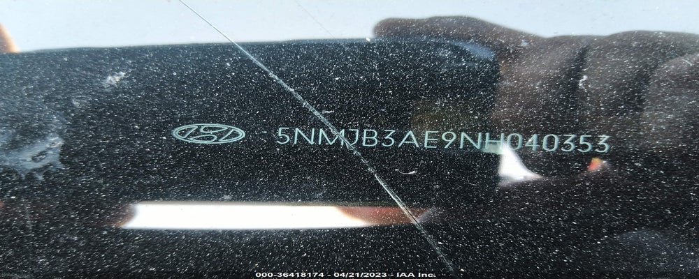 5NMJB3AE9NH040353 2022 HYUNDAI TUCSON photo no. 9