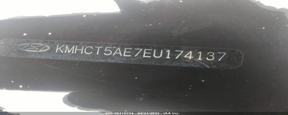 KMHCT5AE7EU174137 2014 HYUNDAI ACCENT photo no. 9