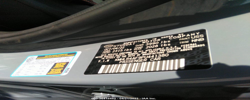 KMHLR4AF9PU441380 2023 HYUNDAI ELANTRA photo no. 9