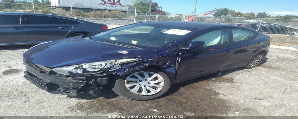 5NPDH4AEXBH030138 2011 HYUNDAI ELANTRA photo no. 2