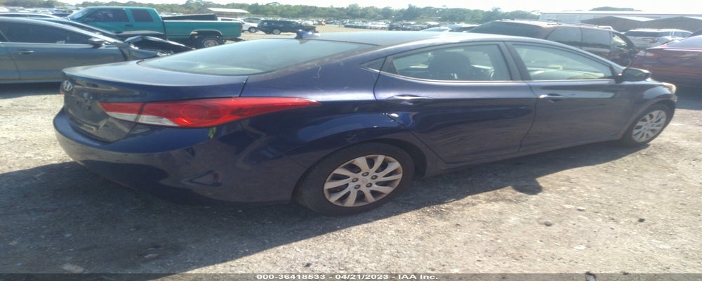5NPDH4AEXBH030138 2011 HYUNDAI ELANTRA photo no. 4