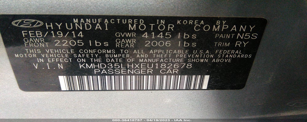 KMHD35LHXEU182678 2014 HYUNDAI ELANTRA GT photo no. 9