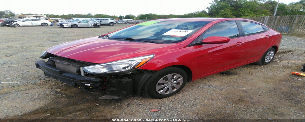 KMHCT4AEXFU904960 2015 HYUNDAI ACCENT photo no. 2